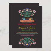 Stock The Kitchen Fiesta Mexico Party Invitation (Devant / Derrière)