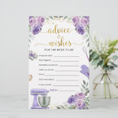 Stock violet de la carte de conseil de Fête des ma (Debout devant)