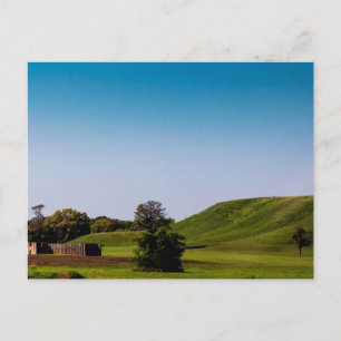 Stockade en Monks Mound, Ilinois Briefkaart