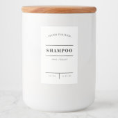 Stockage de l'organisation du étiquette de produit (Devant)