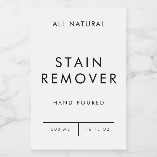 stockage de l'organisation du étiquette de produit (Étiquettes simples)