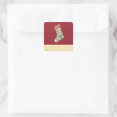 Stockage de Noël - Étiquette cadeau de vacances (Sac)