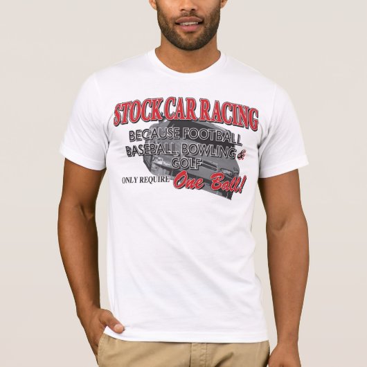 Stockauto-racisme T-shirt (Voorkant)