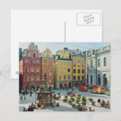 Stockholm #4 - Briefkaart (Voorkant / Achterkant)