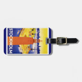  Stockholm Bagagelabel (Voorkant horizontaal)