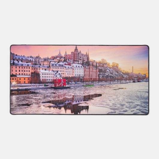 Stockholm bevroren Mariaberget Bureaumat (Voorkant)