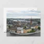 Stockholm Briefkaart (Voorkant / Achterkant)