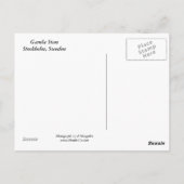 Stockholm Briefkaart (Achterkant)