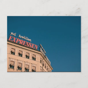 Stockholm Expressen Briefkaart