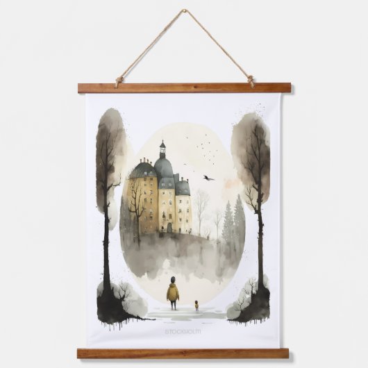 Stockholm Hangend Wandkleed (Voorkant)