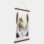 Stockholm Hangend Wandkleed (Gebogen)