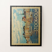 Stockholm Jigsaw Puzzle Suède Vintage (Vertical)