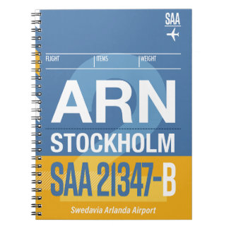 Stockholm - Reisjournaal Notitieboek