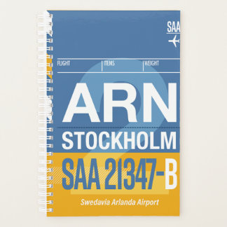 Stockholm - Reisplanner 2026 Planner