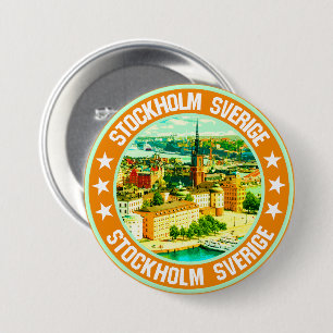 Stockholm Ronde Button 7,6 Cm