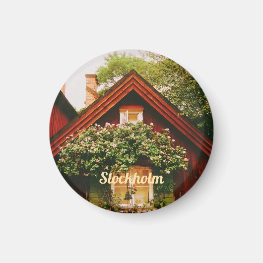 Stockholm, Södermalm, Zweden Magneet (Voorkant)