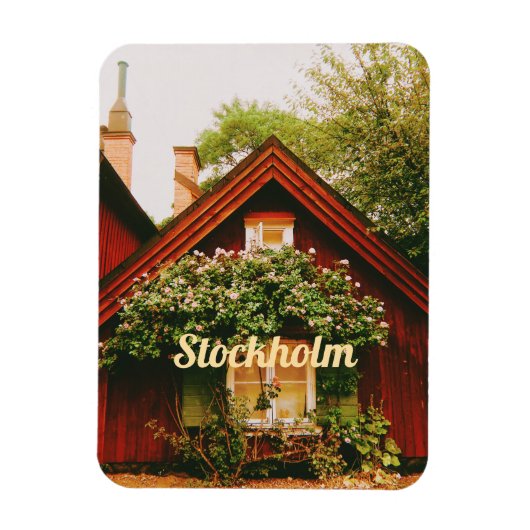 Stockholm, Södermalm, Zweden Magneet (Verticaal)