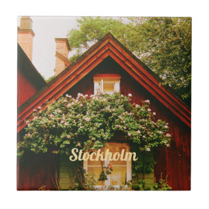 Stockholm, Södermalm, Zweden Tegeltje