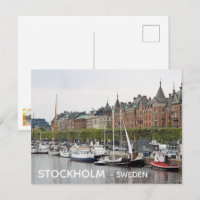 Stockholm Zweden Ansichtkaart!