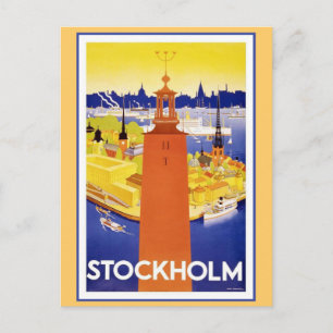 Stockholm Zweden Briefkaart