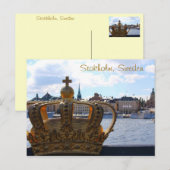 Stockholm, Zweden Briefkaart (Voorkant / Achterkant)