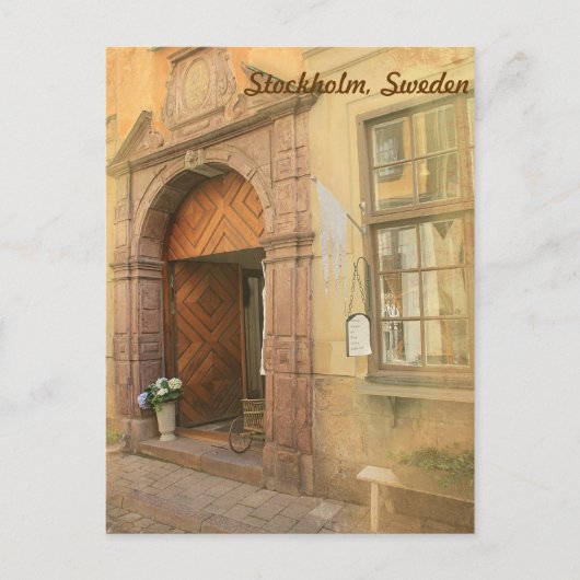 Stockholm, Zweden Briefkaart (Voorkant)