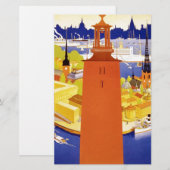  Stockholm Zweden Briefpapier (Voorkant / Achterkant)