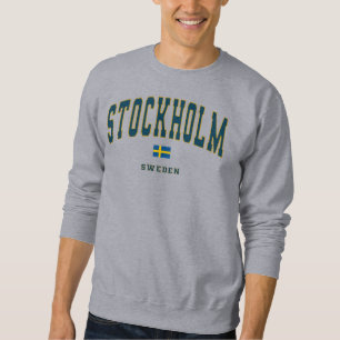 Stockholm Zweden College Style Trui