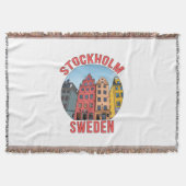 Stockholm Zweden Deken (Voorkant)