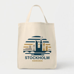 Stockholm Zweden Europa Tote Bag
