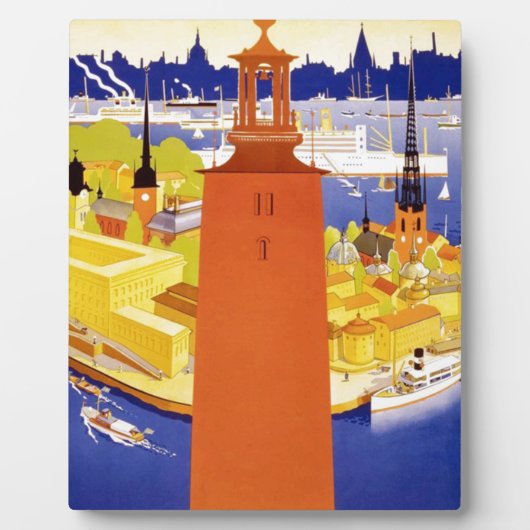  Stockholm Zweden Fotoplaat (Voorkant)