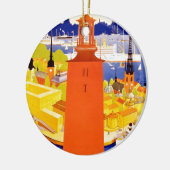 Stockholm Zweden Keramisch Ornament (Links)