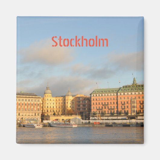 Stockholm, Zweden Magneet (Voorkant)