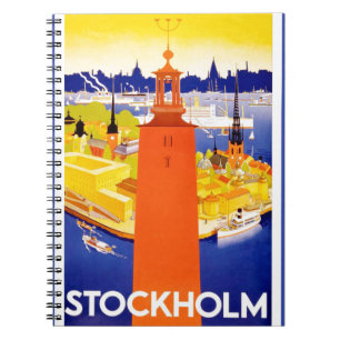Stockholm Zweden Notitieboek
