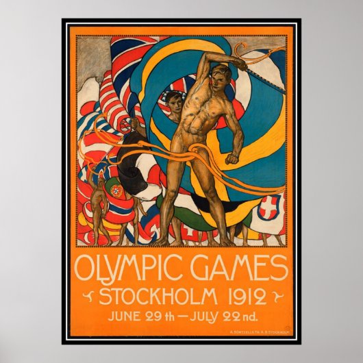  Stockholm Zweden - Poster (Voorkant)