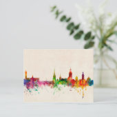 Stockholm Zweden Skyline Briefkaart (Staand voorkant)