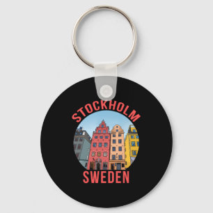 Stockholm Zweden Sleutelhanger