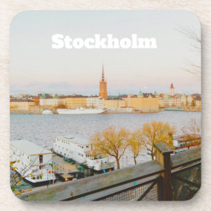 Stockholm, Zweden souvenir Bier Onderzetter