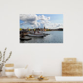 Stockholm Zweden uitzicht Poster (Keuken)