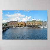 Stockholm Zweden uitzicht Poster (Voorkant)