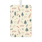 Stocking Stuffer Gift Idee voor Ski Lover Luchtverfrisser (Achterkant)