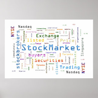 StockMarket Design Poster