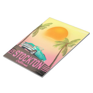 Stockton Californië VS Notitieblok