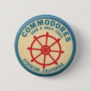 Stockton Commodores Drum en Bugle Corps Button
