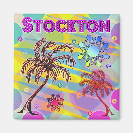 Stockton Happy en Hope Magnet Magneet (Voorkant)