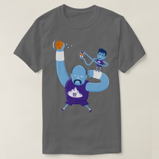 Stockton naar Malone T-shirt (Design voorkant)