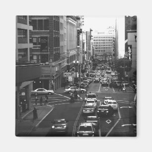 Stockton St. Magnet B/W Magneet