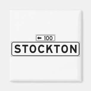 Stockton St., San Francisco Street Sign Magneet