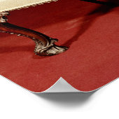 Stoel, Chippendale 'Director'-ontwerp, c.1760 Poster (Hoek)