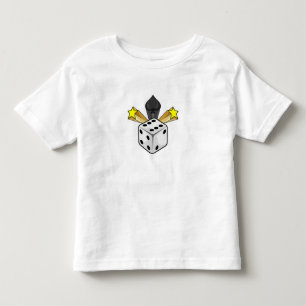 Stoel in Poker met spades en sterren Kinder Shirts